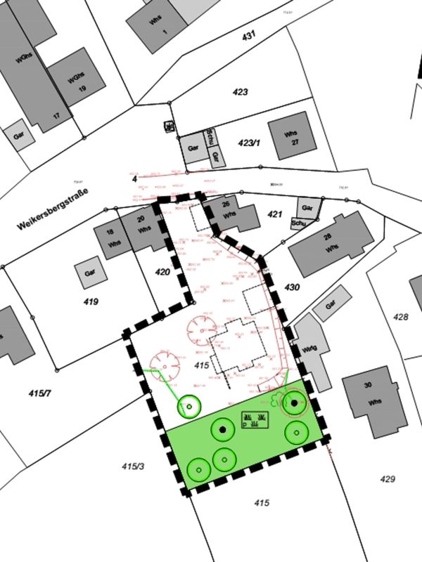 Ergänzungssatzung Weikersbergstraße